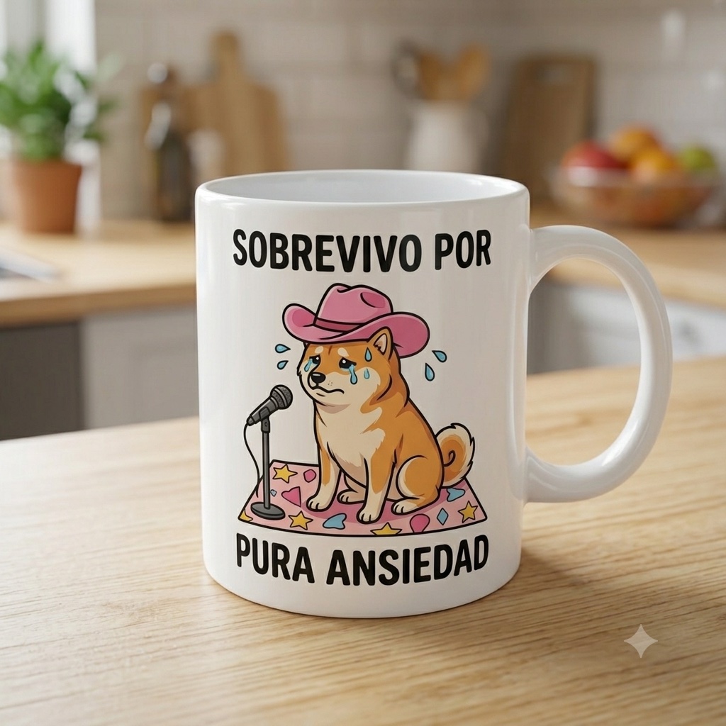 Taza “sobrevivo por pura ansiedad”