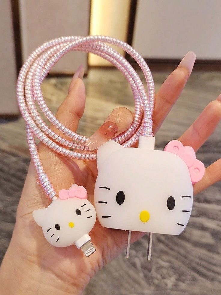 Cubre cargador Hello Kitty