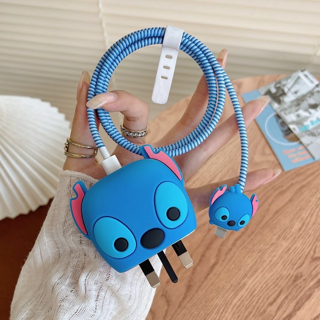 Cubre cargador Stitch