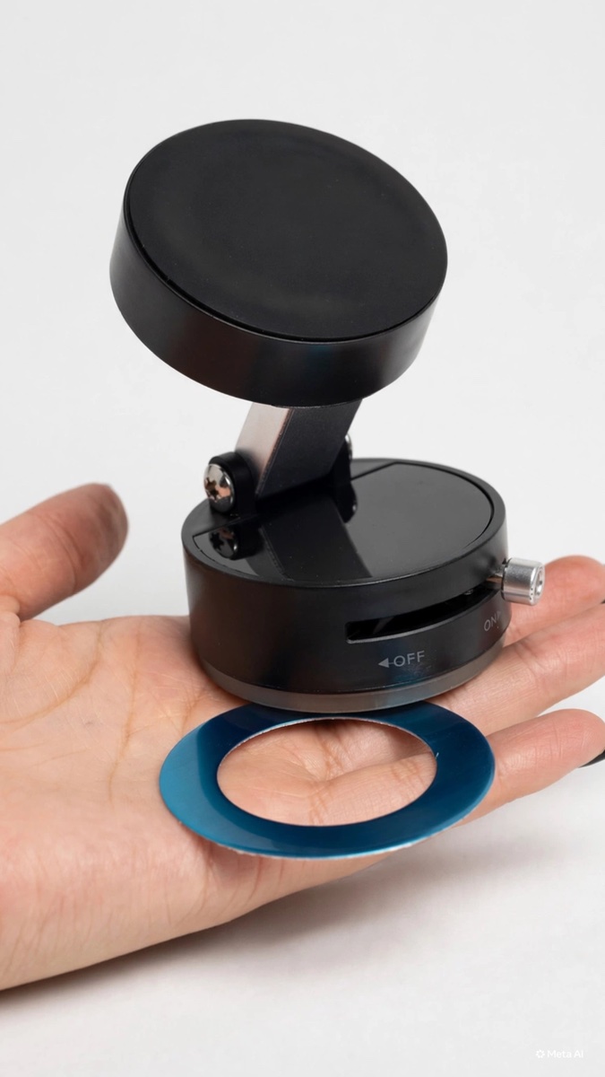 Soporte imantado para auto (incluye imán para celular)