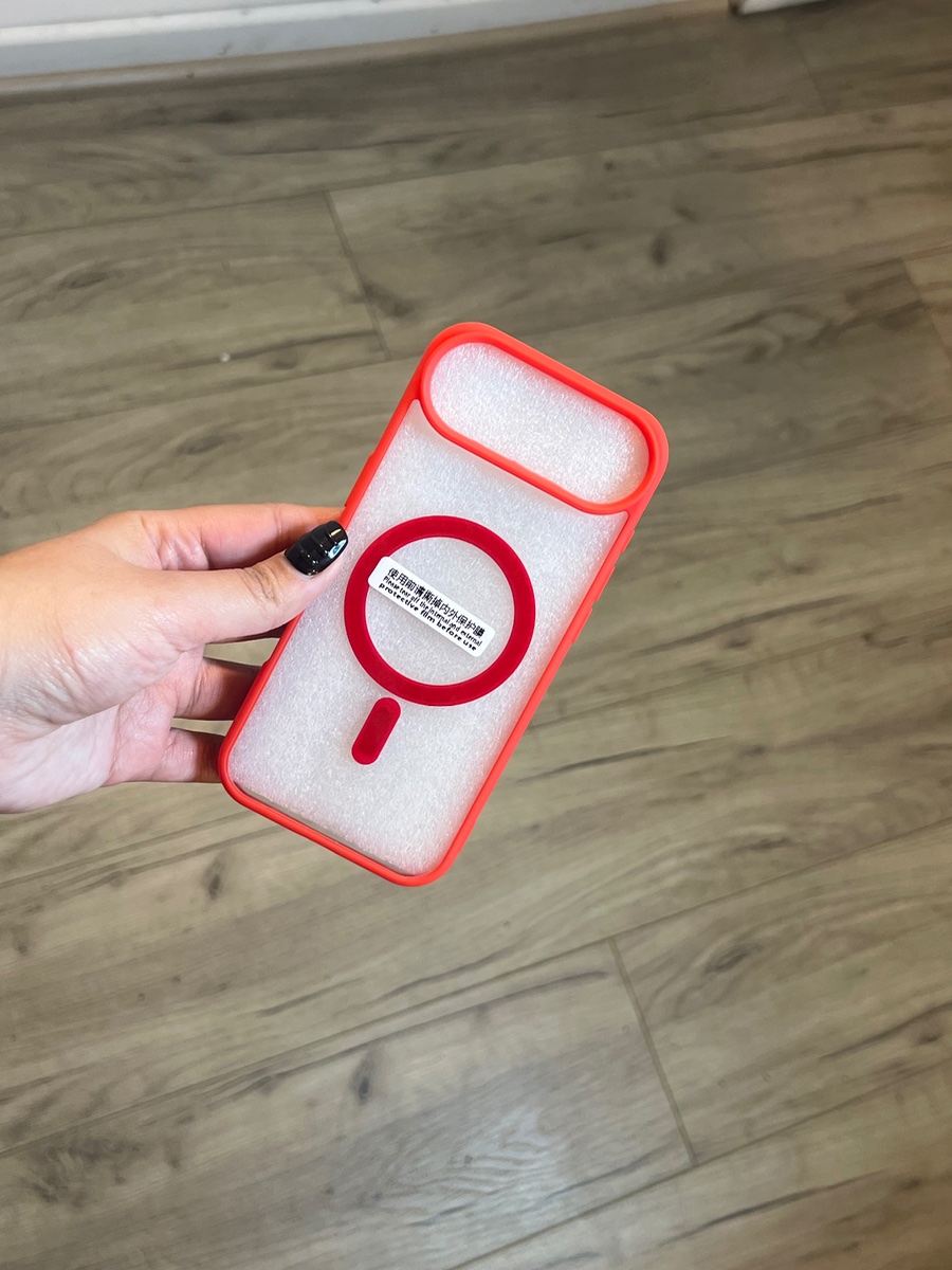 Carcasa MagSafe roja