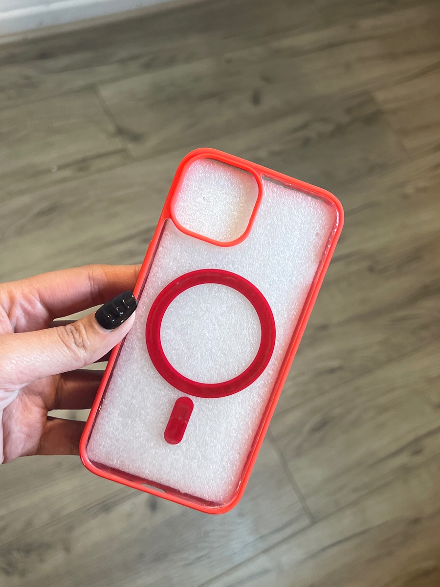 Carcasa MagSafe roja