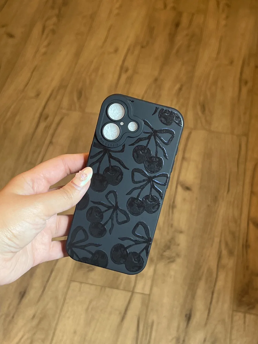 Carcasa negra cherry