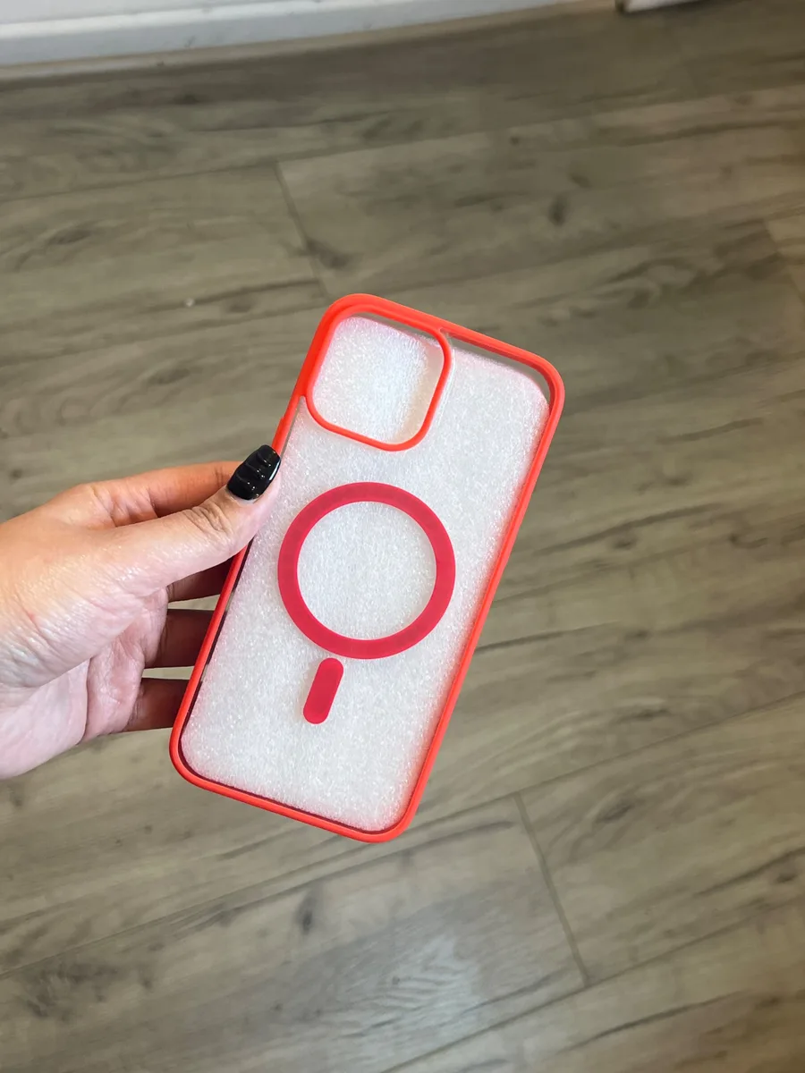 Carcasa MagSafe roja