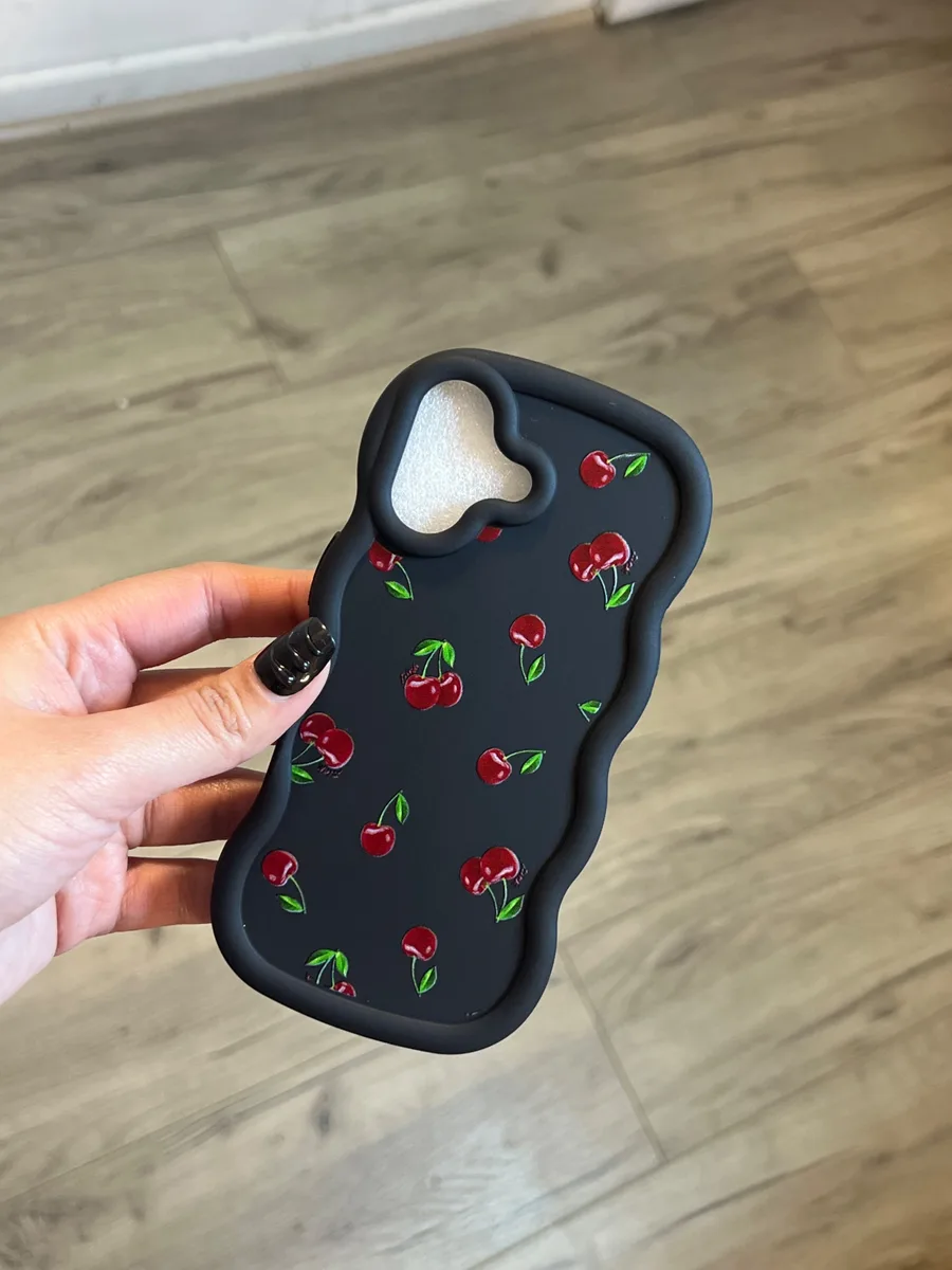 Carcasa negra cherry