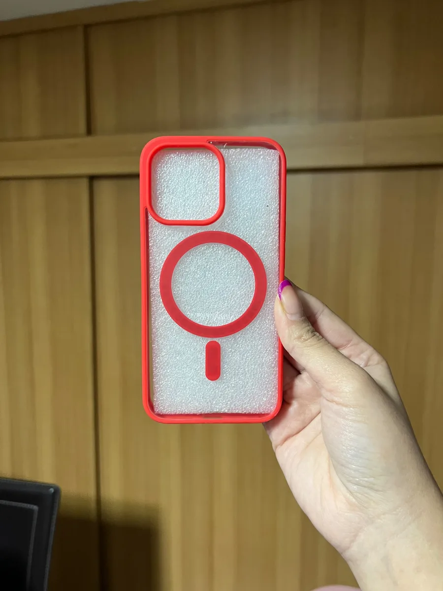 Carcasa MagSafe roja