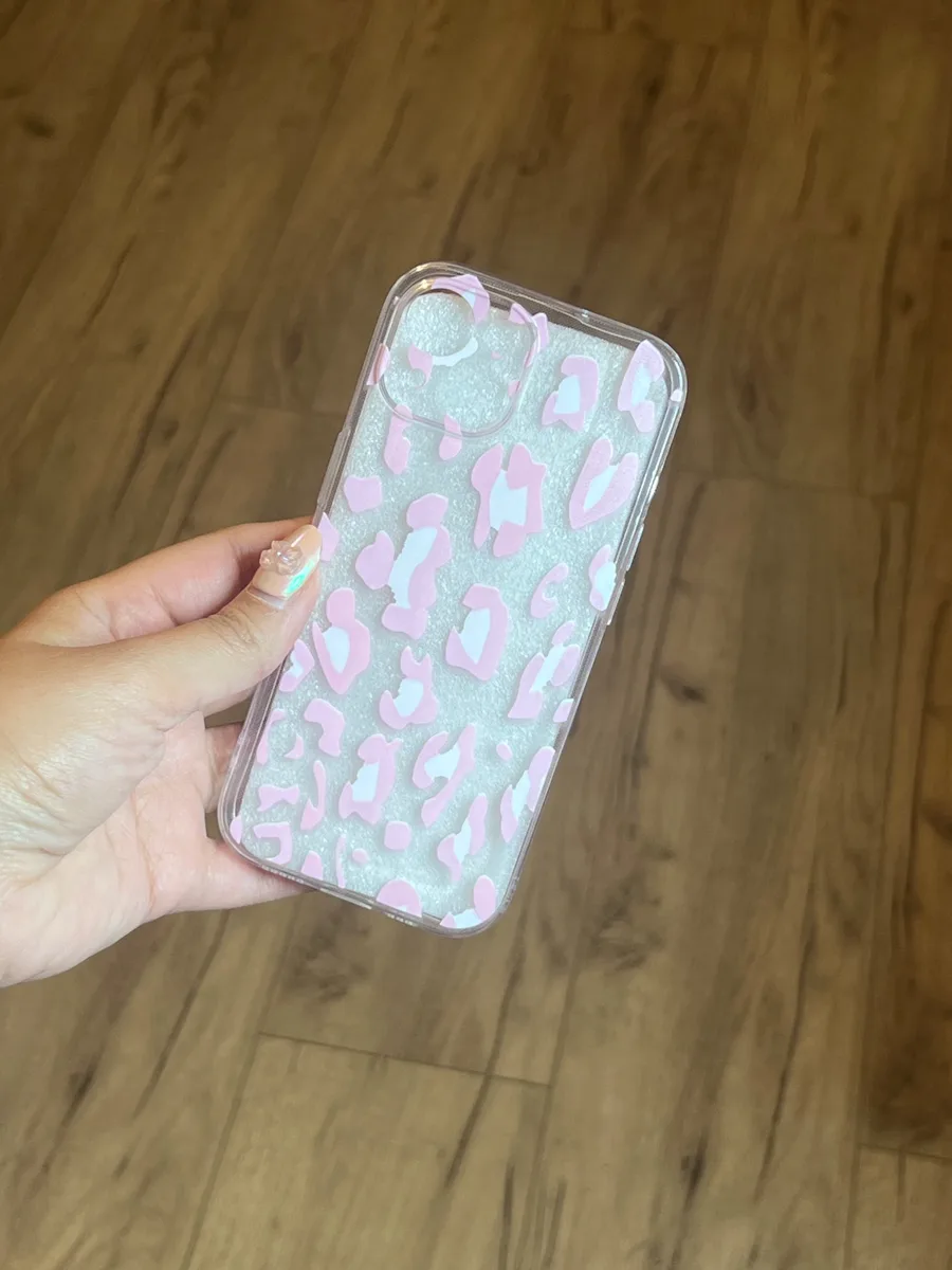 Carcasa transparente animal print