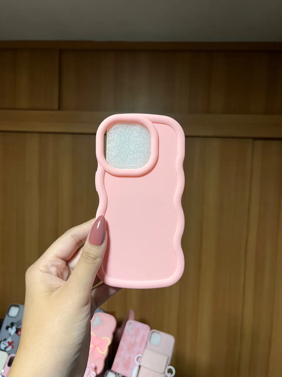 Carcasa rosa pastel