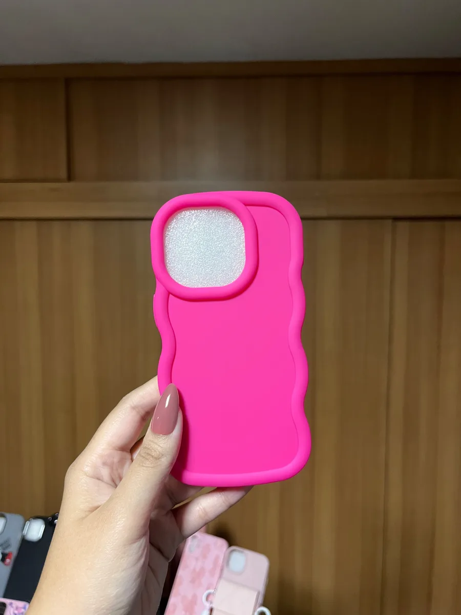 Carcasa fucsia nube