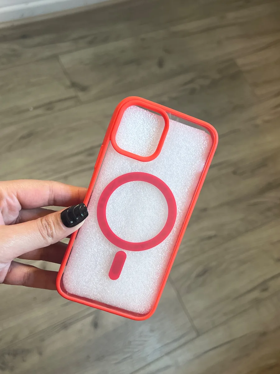 Carcasa MagSafe roja