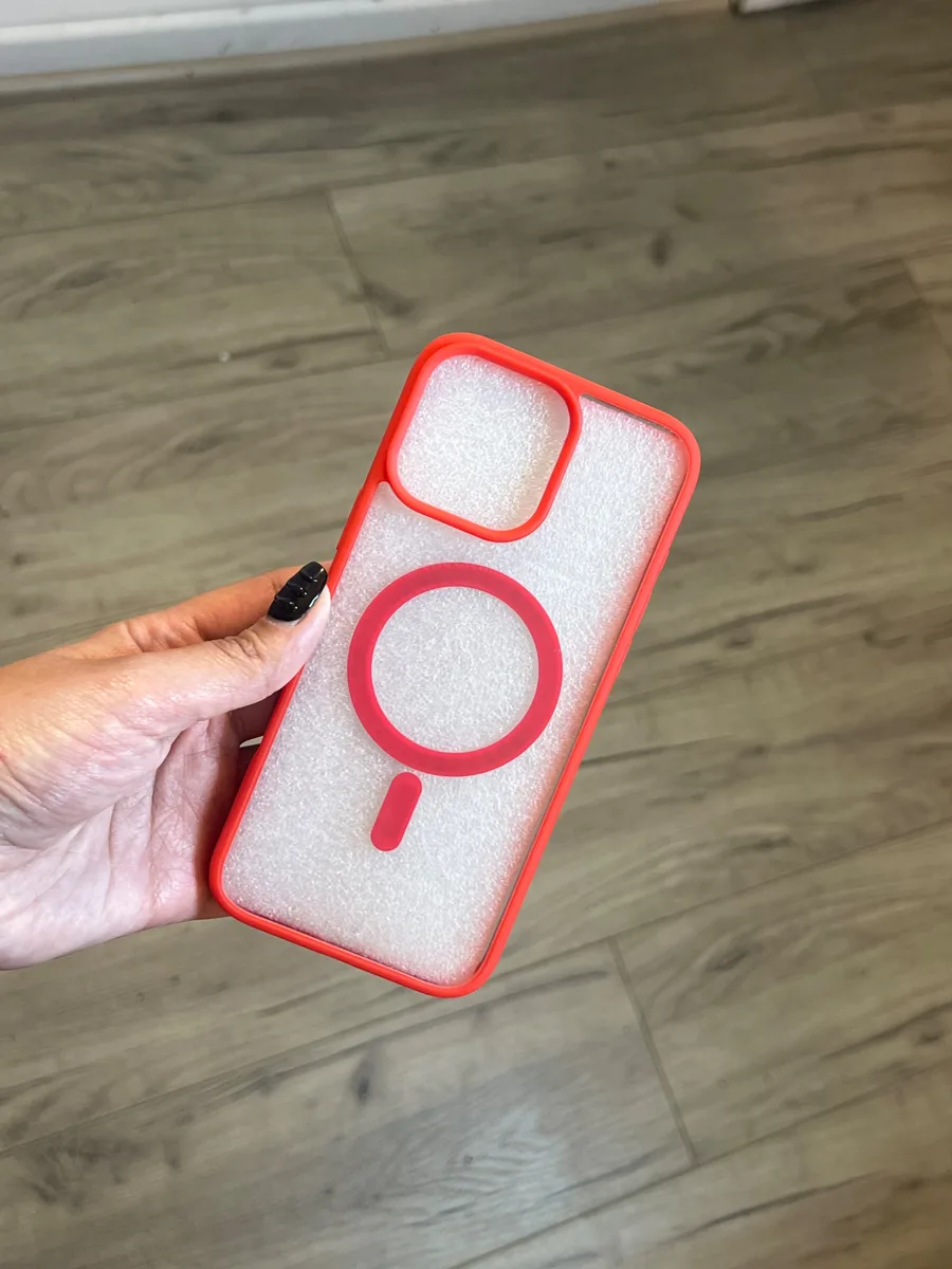 Carcasa MagSafe roja