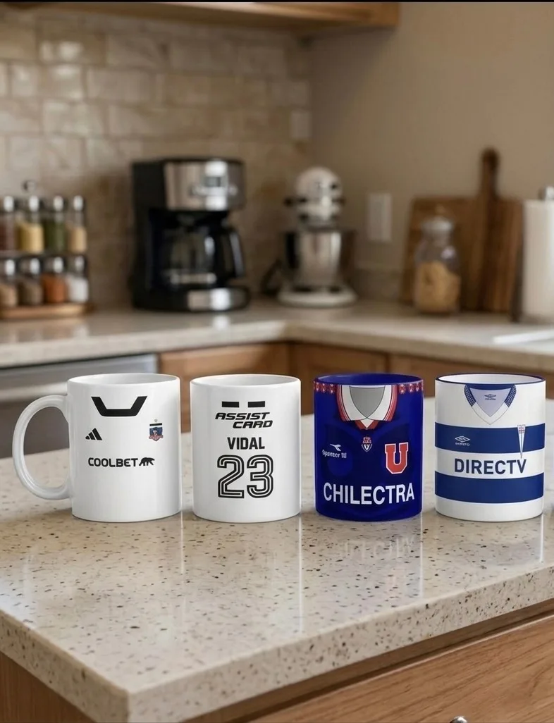 Tazas clubes chilenos